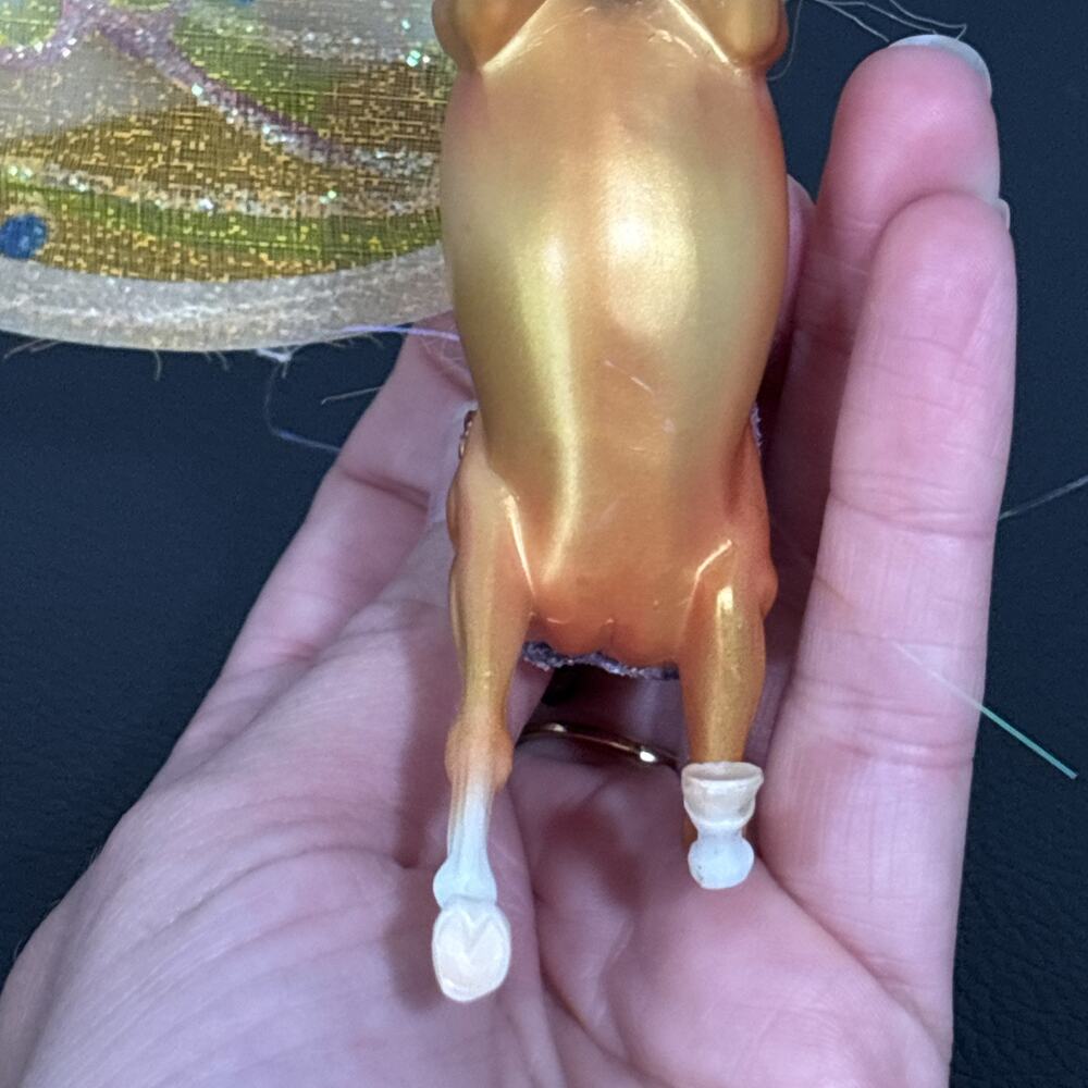 Wind Dancers Sirocco Pegasus Breyer Horse #100103 Retired Fairy Wings READ - Picture 9 of 9